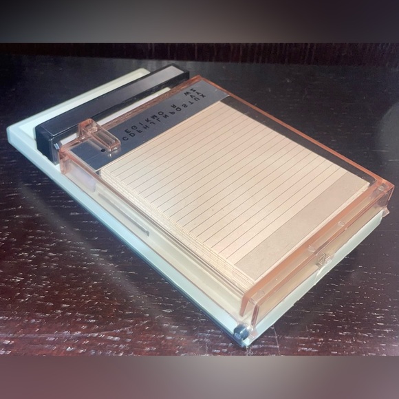 Vintage mid century modern phone number/address & list/memo organizer NOS - Picture 3 of 10